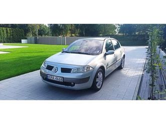 renault megane ii sedan 1.6 lpg więckowice • olx.pl