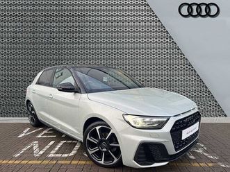 audi a1 sportback black edition 30 tfsi 6-speed