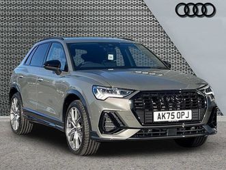 audi q3 suv black edition 150 ps tfsi s tronic