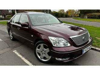 2005 lexus ls430 - fsh - low mileage