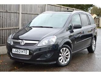 2013 vauxhall zafira 1.6 design nav