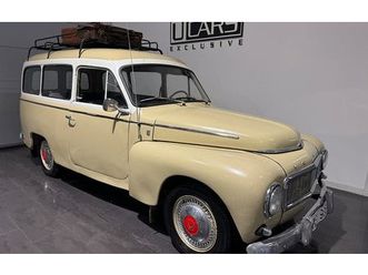 volvo duett tvåfärgad besiktigad för alltid