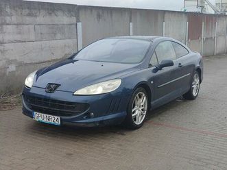 peugeot 407 coupé 2.2 benzyna bi-ksenon , podgrzewane fotele alufelgi luzino • olx.pl