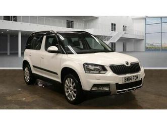 2014 skoda yeti 2.0 tdi cr se 5dr hatchback diesel manual
