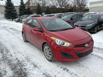 hyundai elantra gt 2013 gl bancs chauffants, a/c, eco, bluetooth