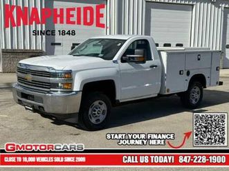 2018 chevrolet silverado 2500hd 4x4 4wd chevy work truck pickup truck