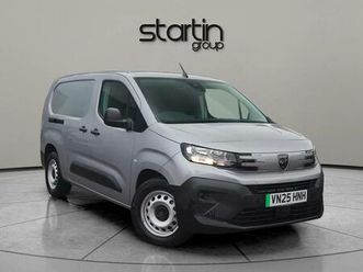 peugeot e-partner 100kw 52kwh professional van auto