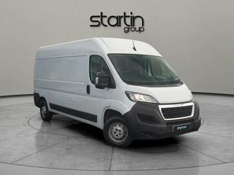 peugeot boxer 2.2 bluehdi h2 professional van 140ps