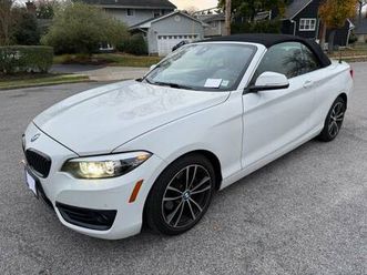 2020 bmw 230i xdrive convertible, 29,841 miles, 2nd owner, clean title