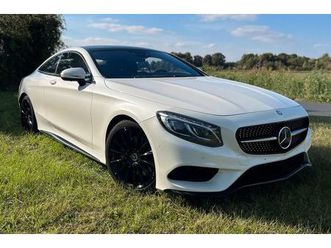 mercedes s 500 4matic amg line coupé - 2. hand - scheckheft