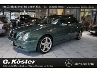 mercedes-benz clk 200 cabrio orig. 53500 km
