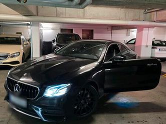 mercedes benz e 300 coupé amg line schwarz autom.