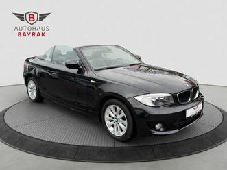 bmw 118 i leder/shz/cabrio/klima/6-gang/uvm