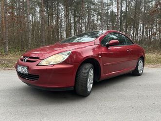 peugeot 307cc 2.0 starachowice • olx.pl