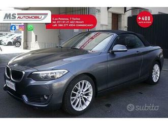 bmw serie 2 cabrio bmw 218d cabrio luxury pro...