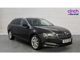 2023 skoda superb estate 2.0 tdi cr se l 5dr dsg