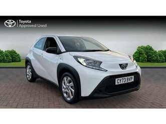 toyota aygo x pure hatchback's 1.0 vvt-i pure x-shift euro 6 (start/stop) 5dr
