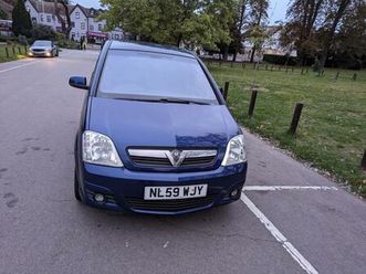 2009 vauxhall meriva 1.4i 16v active plus 5dr mpv petrol manual