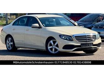 mercedes-benz e 200d avantgarde led leder kamera