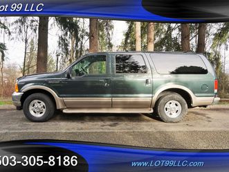 2001 excursion limited v8 5.4l auto leather 3 row seating