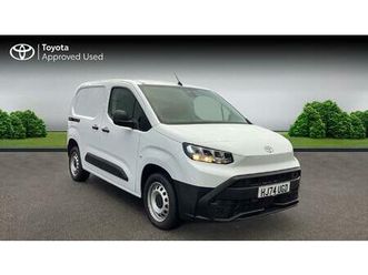toyota proace city active panel van's 1.5 bluehdi active short panel van swb euro 6 (start/stop) 6dr
