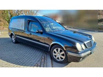 mercedes-benz e 270 bestattungswagen, leichenwagen