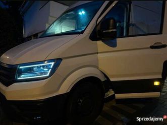 vw crafter 112.000km * full opcja * automat * led * euro6 * 2018r * 3os. katowice - sprzedajemy.pl