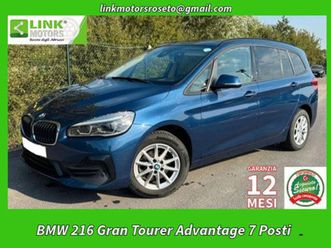serie 2 g.t. (f46) 216d gran tourer advantage