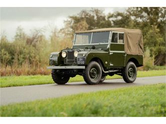 land rover series 1 benzine overig 80-inch | open dak | softback-kap | sperdifferentieel