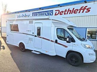 dethleffs trend t 7057 automat, ac, alde, queensbädd, taksäng