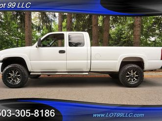 2004 sierra 2500 sle 4dr extended cab 4x4 6.6l duramax long bed