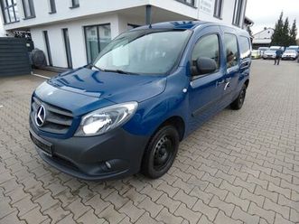 mercedes-benz citan mixto 111 cdi extralang 5sitze klima blau