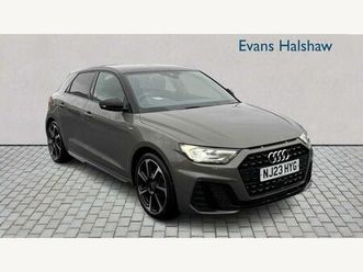 1.0 tfsi 30 black edition sportback s tronic euro 6 (start/stop) 5dr