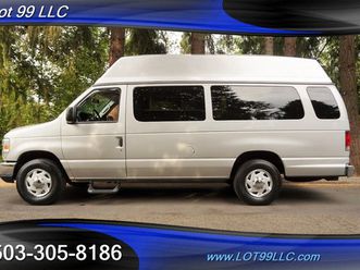 2012 e-series e-350 sd xlt v8 5.4l rv conversion bed high roof