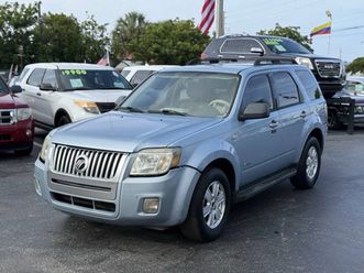 2008 mercury mariner v6 4dr suv