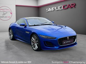 jaguar f-type p 450 awd r-dynamik - carplay - echappement sport - toit panoramique - angles mort - meridian