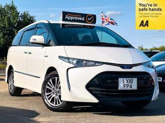 2018 toyota estima 2.4 hybrid 7 seats 5dr ulez compliant mpv petrol/electric hybrid automatic