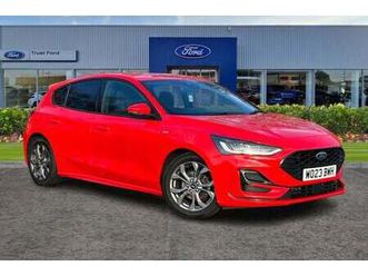 2023 ford focus 1.0 ecoboost st-line 5dr sync 4 navigation, heated seats & steering manual ha...
