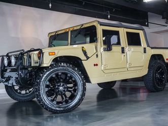 2004 hummer h1 4-passenger open top hard doors