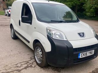 peugeot, bipper, panel van, 2016, manual, 1248 (cc)