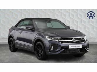 volkswagen t-roc cabriolet - 1.5 tsi r-line 2dr dsg