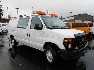 2008 ford e-150 cargo van pwr options tow pkg roof rack 34 kmiles