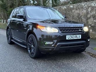 range rover sport autobiography 3.0 sd hse black automatic diesel 2014