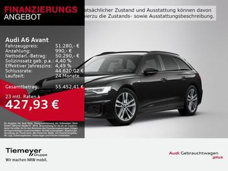 audi a6 avant 45 tfsi 2x s line softclose 360° hud ma