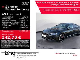 audi a5 sportback s line 40 tfsi