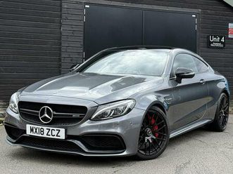 4.0 c63 v8 biturbo amg s (premium) spds mct euro 6 (start/stop) 2dr