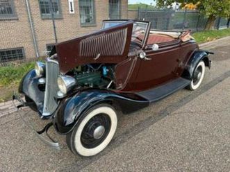ford model b cabriolet 1933 all steel! — oldtimers — marktplaats