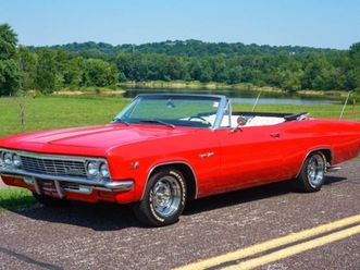 1966 chevrolet impala convertible convertible
