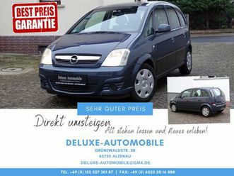 opel meriva 1.4 - voll-scheckheft, 2. hand - tüv neu!