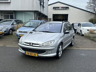 peugeot 206 sw - 1.4-16v xs goed rijdende stationwagen.incl nieuwe apk met steekproef